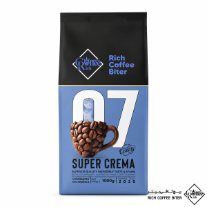 دانه قهوه 70% روبوستا 30% عربیکا ریچ کافی بیتر - مدل سوپر کرما (1000 گرمی)